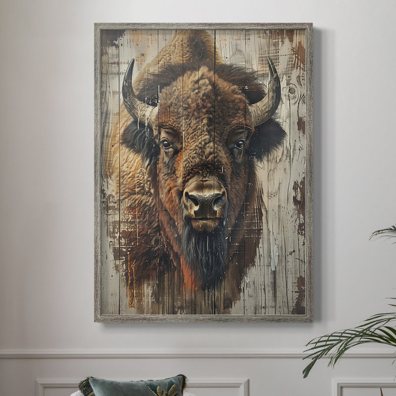 ANIMALS Series CDXCI, reproduction encadrée - bois massif