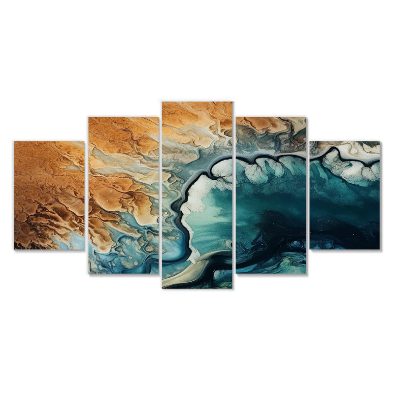 Rothsay - Waves Wall Art 5 Piece
