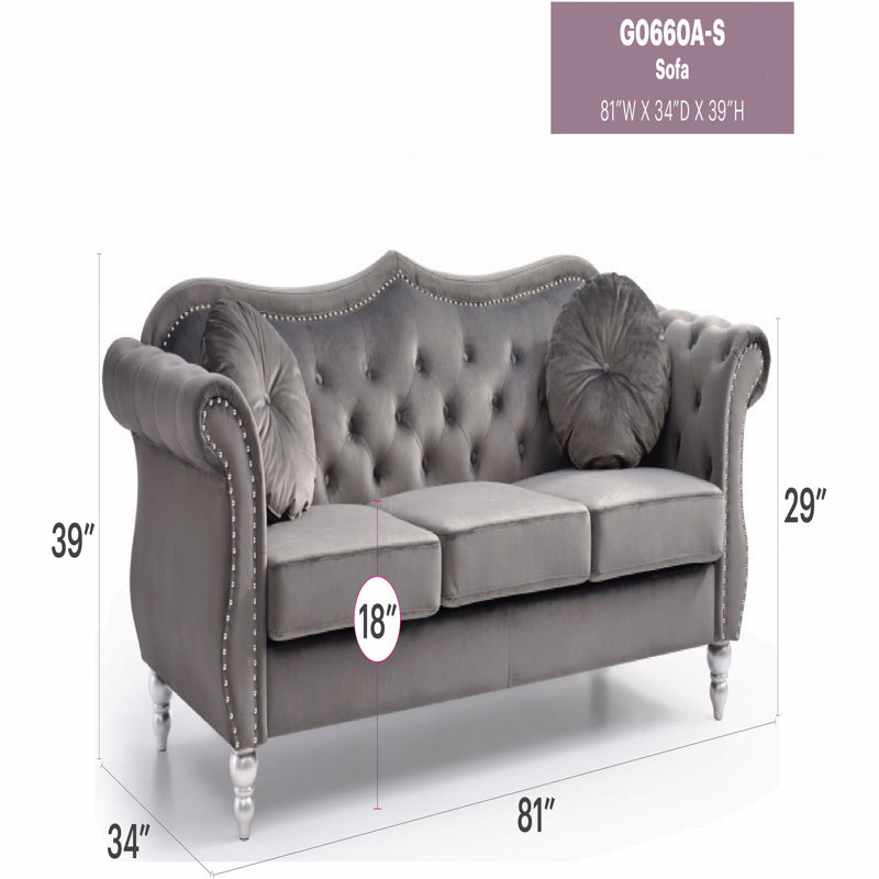 Canapé, Dark Grey