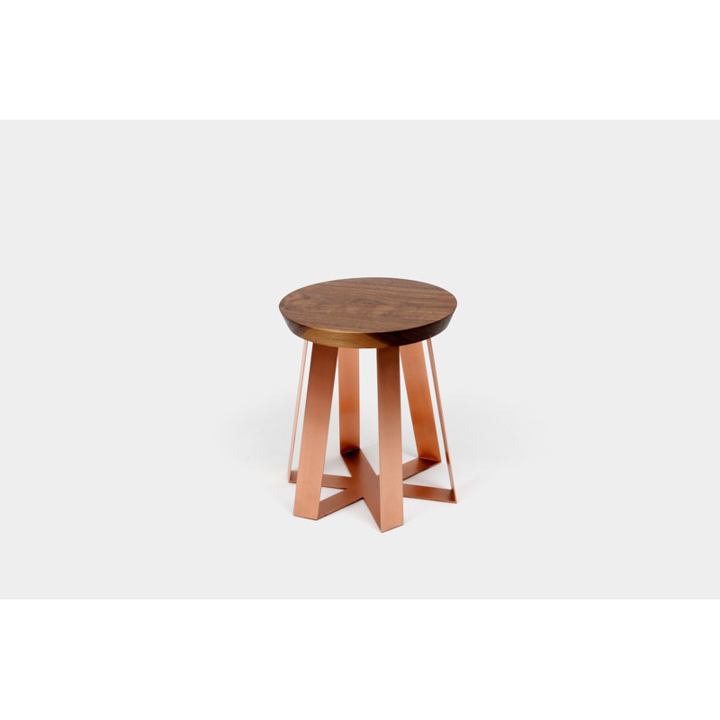 ARS Accent Stool, Antique Copper