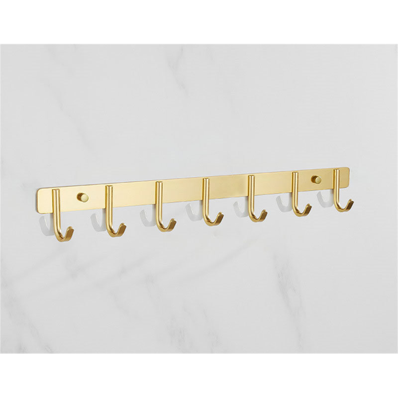 Kahlee Metal Freestanding 7 - Hook Wall Mounted Coat Rack