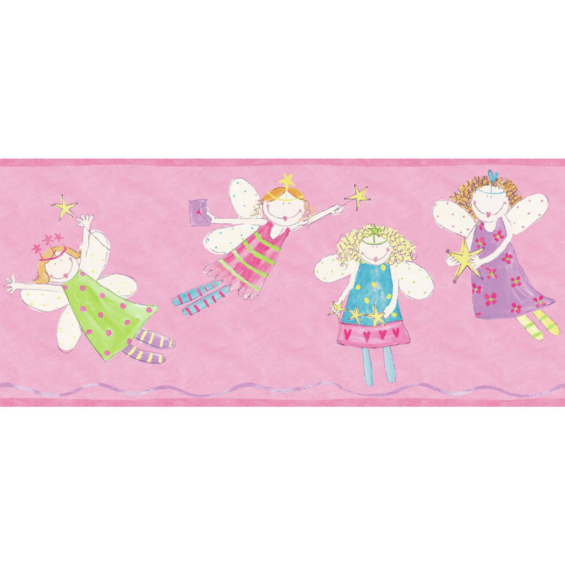 Papier peint Siljan, Rose/mauve