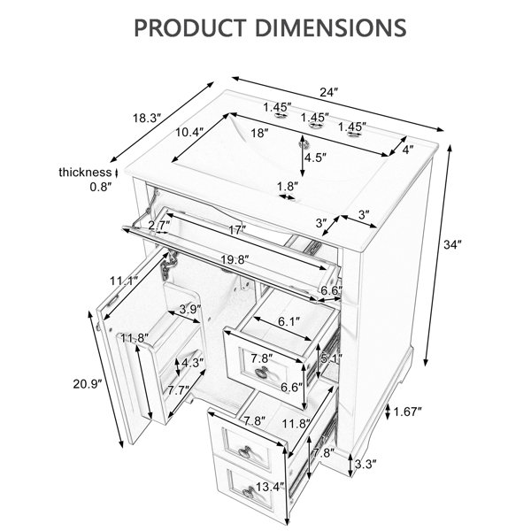Dimensions du produit