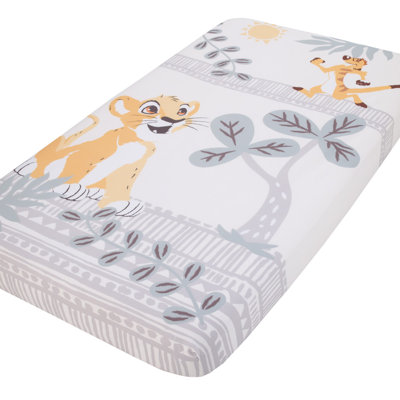 Nojo Disney Lion King Fitted Crib Sheet