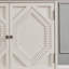Buffet rétro 33,6 "en bois avec rangement-2008377961