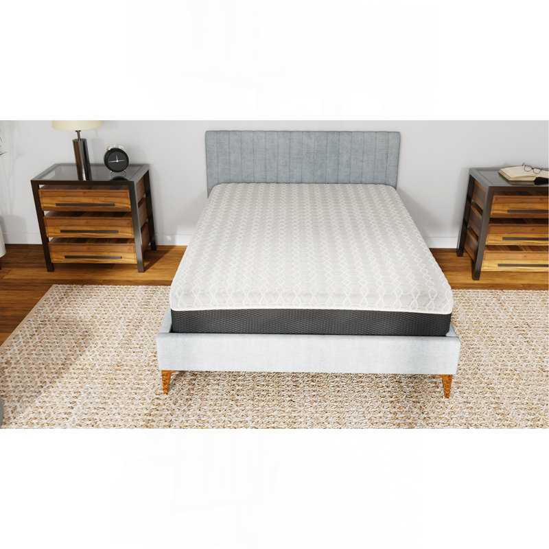 Matelas en mousse à mémoire de forme moelleux en cuivre infusé de 14 pouces, Simple extra long