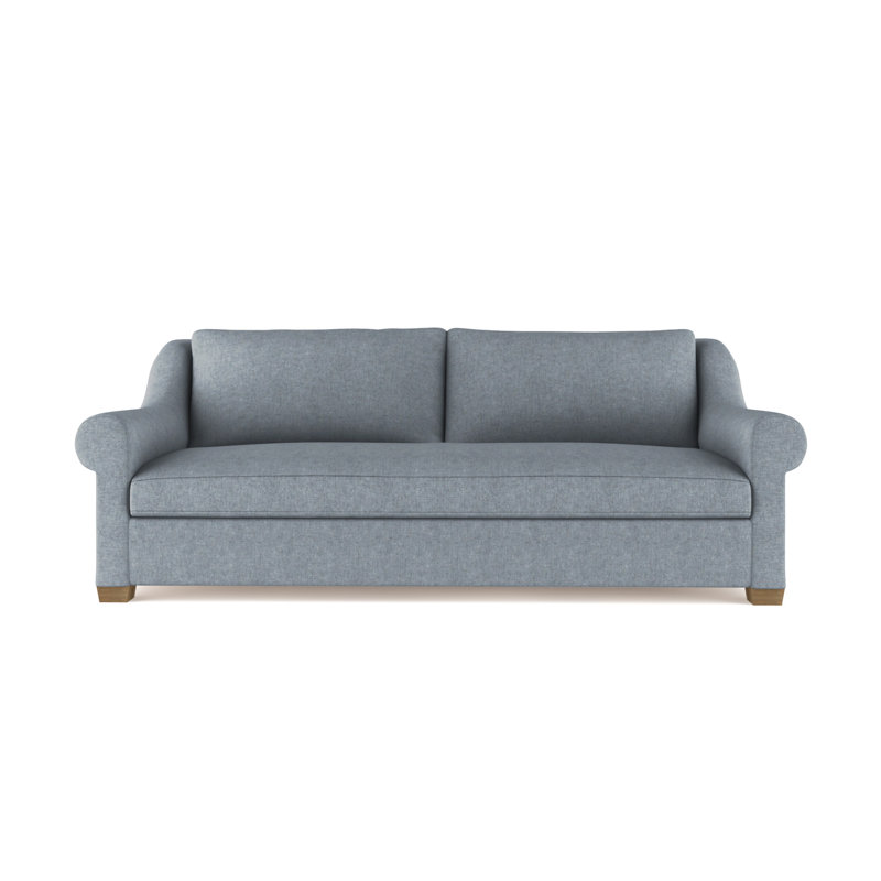 Canapé Thompson, H 32 po x l 84 po x P 41 po, Brume moelleuse en velours, Patiné