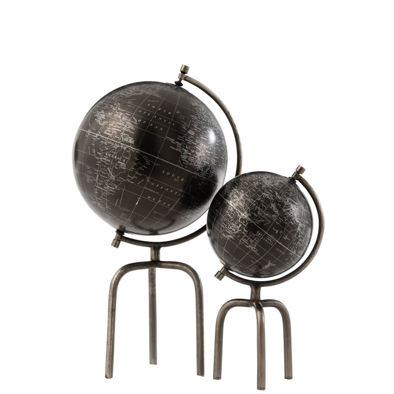 Floor Globe, 45cm H x 22cm W x 20cm D