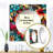 Tropical Tapestries Boho Pattern I - Floral Large Square Mirror For Wall Art Decor-100991413