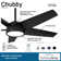 58'' 5 - Blade Outdoor LED Smart Standard Ceiling Fan with Remote Control and Light Kit Included