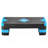Aerobic Exercise Step Platform Height Adjustable Workout Stepper 4 Riser Blue-126366196