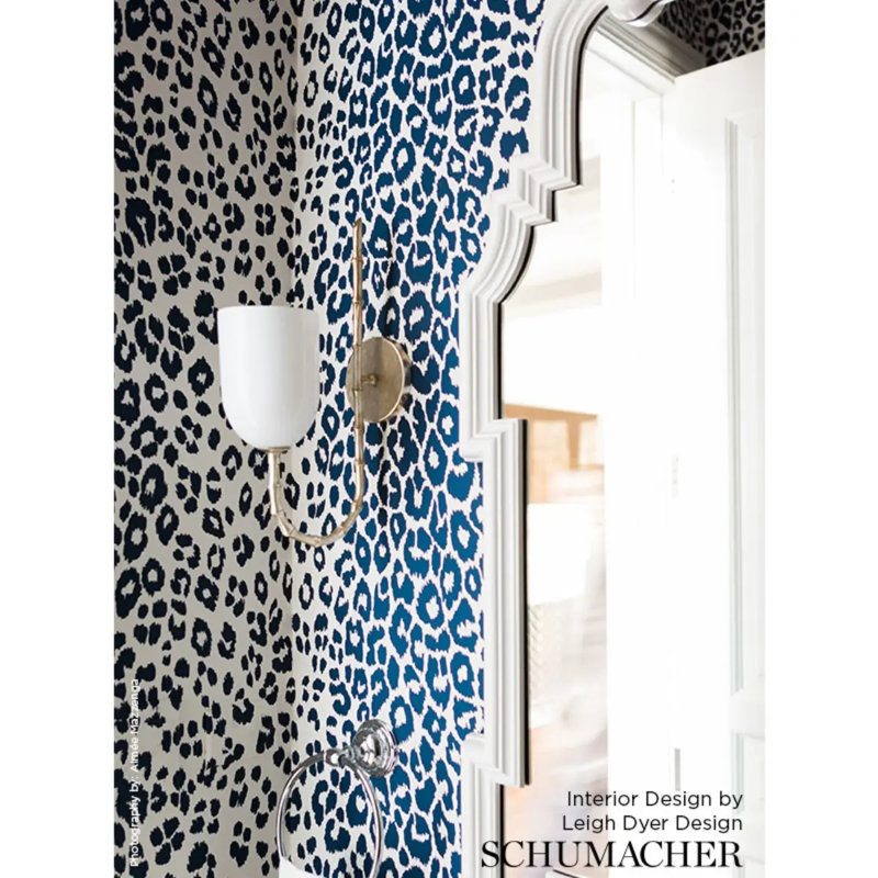 Iconic Leopard Wallpaper, Ink