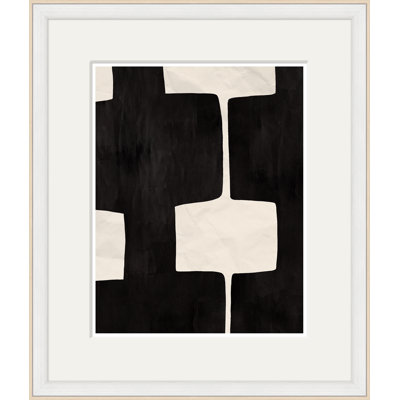 Black And White Abstract 3 I Print by Paule Marrot