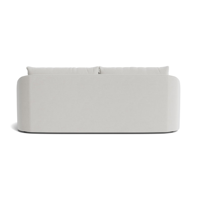 Laurel 100 Sofa, Performance Velvet - Silver