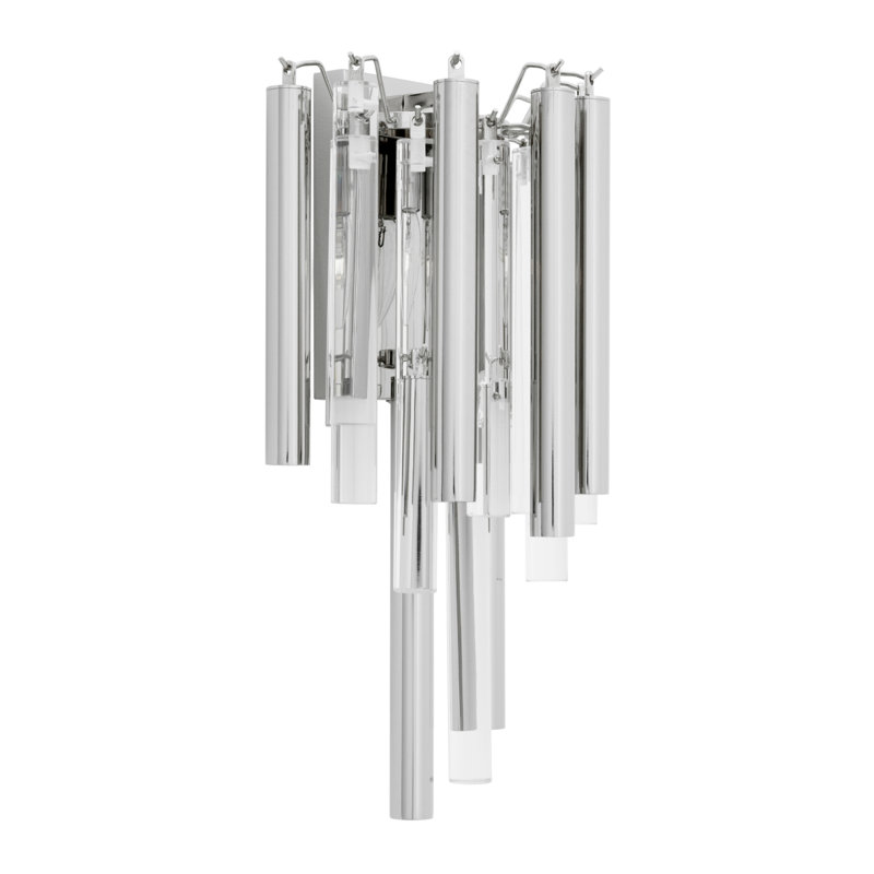 Gigi 1 - Light Flush Mounted Sconce, Nickel