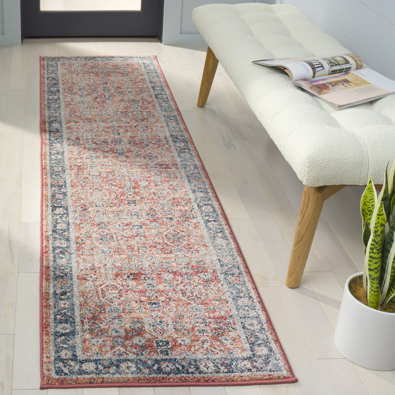 Kolbeinn Vintage Tabriz Performance Oriental Rug, Runner 2' x 8'