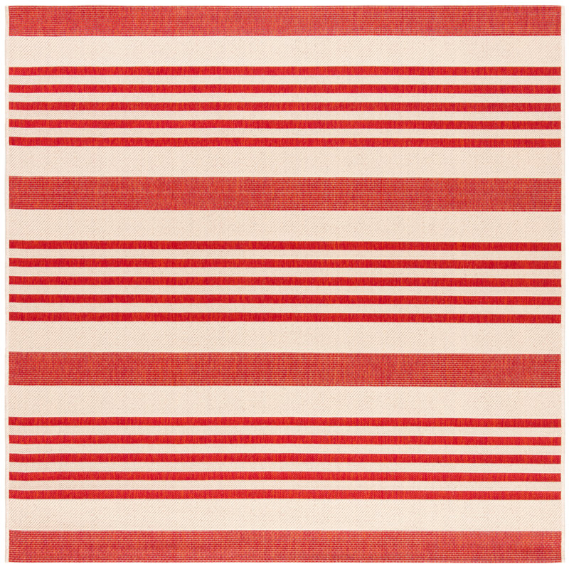 Tapis d'intérieur / extérieur Marone Performance, Carré 6 pi 7 po