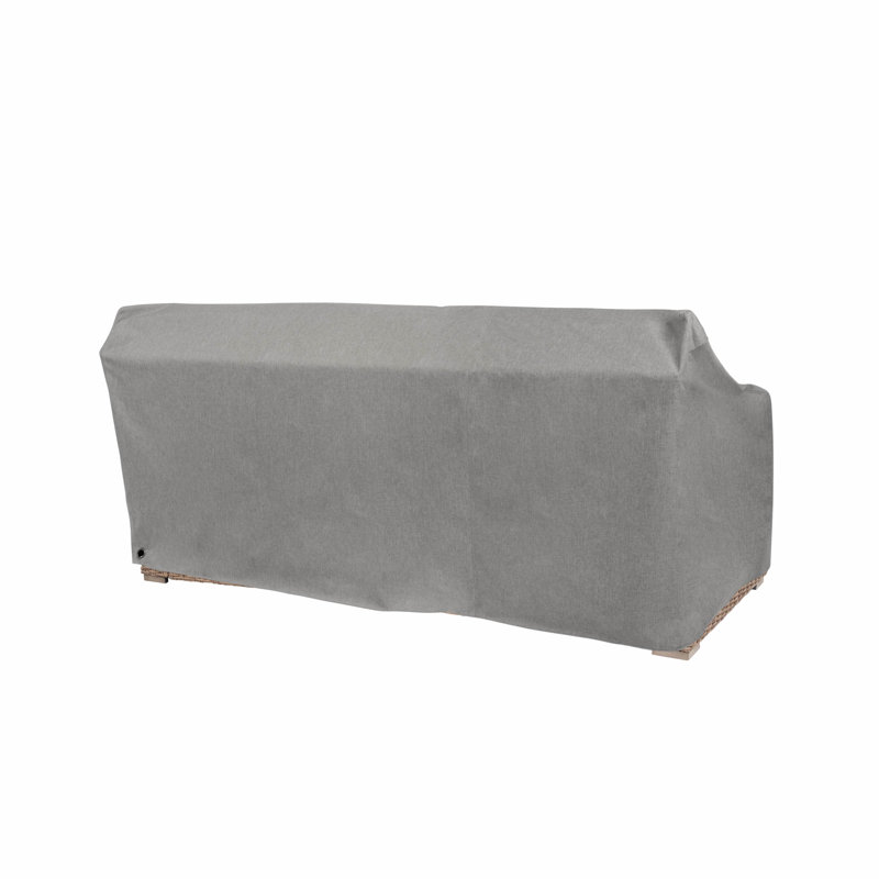 Garrison Outdoor Patio Sofa Cover, Granite