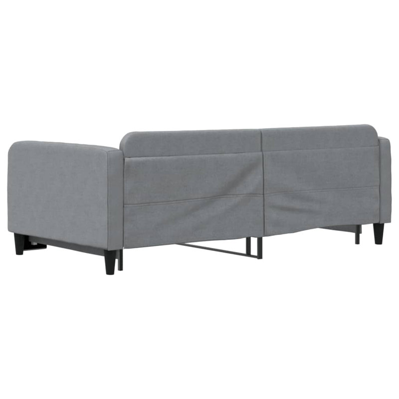 Anglina Upholstered Daybed, Light Gray