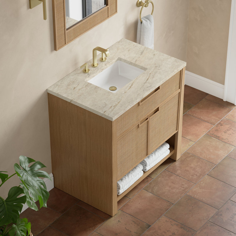 Solene 36'' W Single Vanity, Tajnar Eclos, Widespread