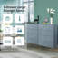 Commode 4 tiroirs 23,6 po Darna