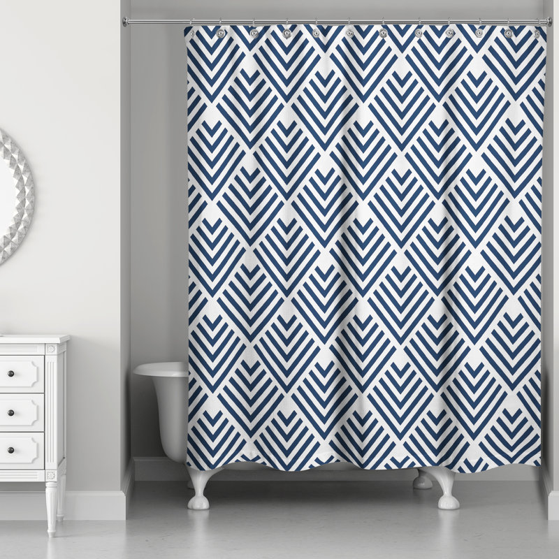 Shower Curtain, Navy