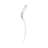 Decorative Antler Frosted Glass Figurine for Home Decor – Contemporay Decorative Object Suitable for Entryway Table Accent and Living Room Decoration-818349526