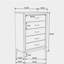Commode 5 tiroirs Gregory