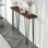 Walnut Solid Wood Rectangular Console Table