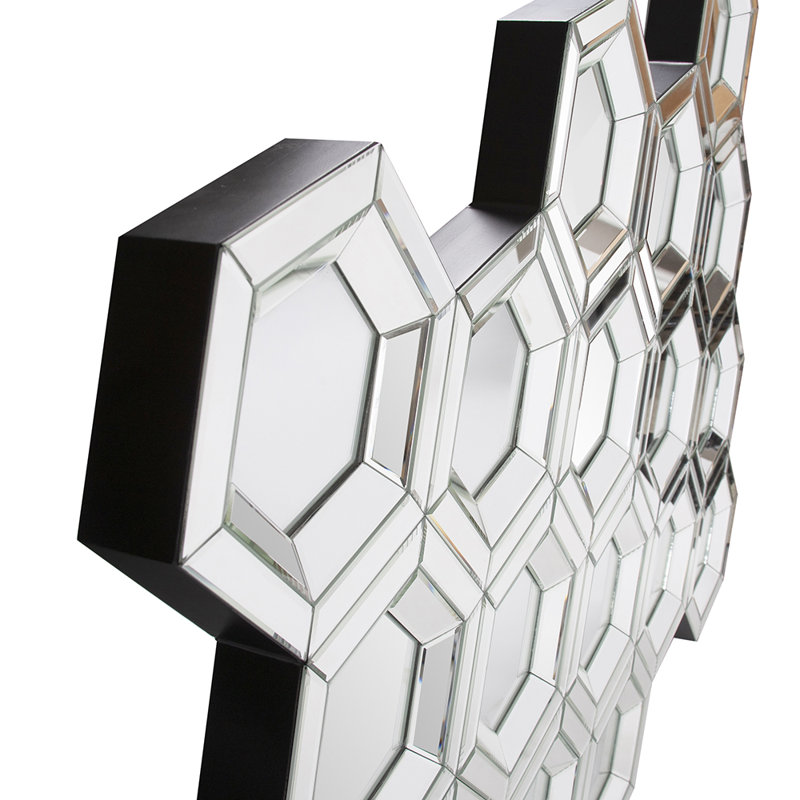 Lewisville Flat Beveled Wall Mirror