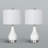 Alysiana Ceramic Touch Control Dimmable Table Lamp With USB