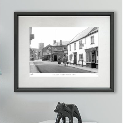 Bampton, Castle Street C1950 - Single Picture Frame Print