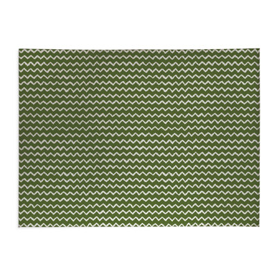 Byrdhill Chevron Wave Low Profile Kitchen Mat