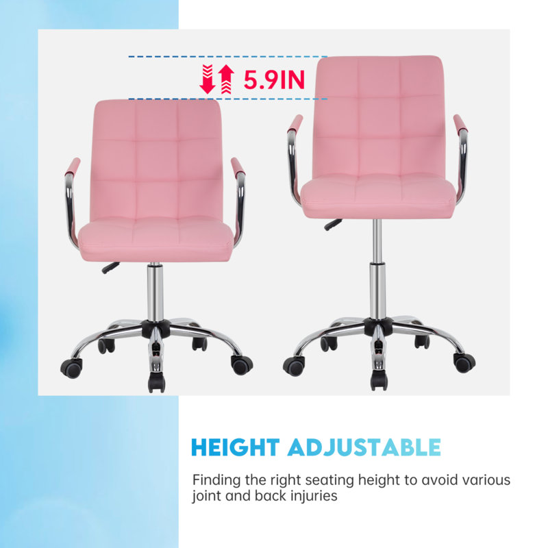 Task Chair, Pink