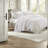 Reversible Microfiber King Bedding Sets, Farmhouse Style For Home