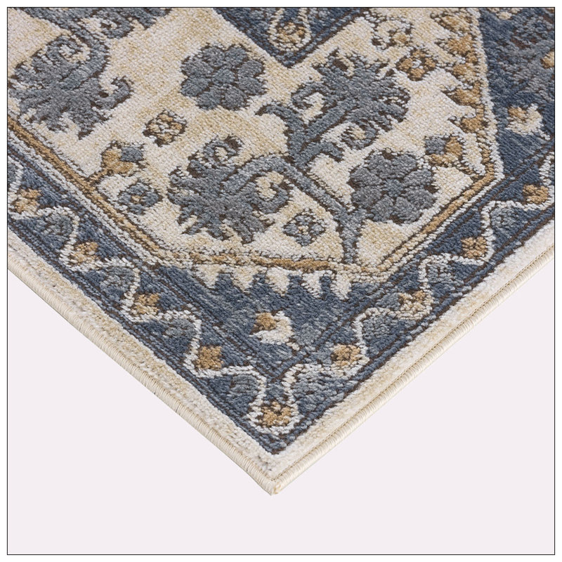 Tapis à bordure carrelée, Rectangle 5 pi 3 po x 7 pi