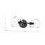 Éclairage pour meuble-lavabo Willow-66310732-66310736-66310738