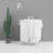 2-Tier Laundry Hamper 110L Large Oxford Clothes Basket Sorter with, Lid and Sorting Cards for Clothes & Toys Storage,White-1370105116
