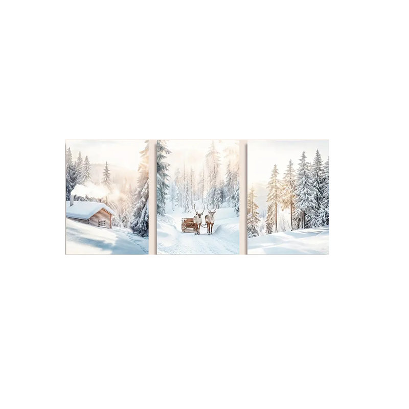 3 Piece Wrapped Canvas Print