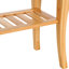 Banc de douche en bambou 19,75 po The Wilson