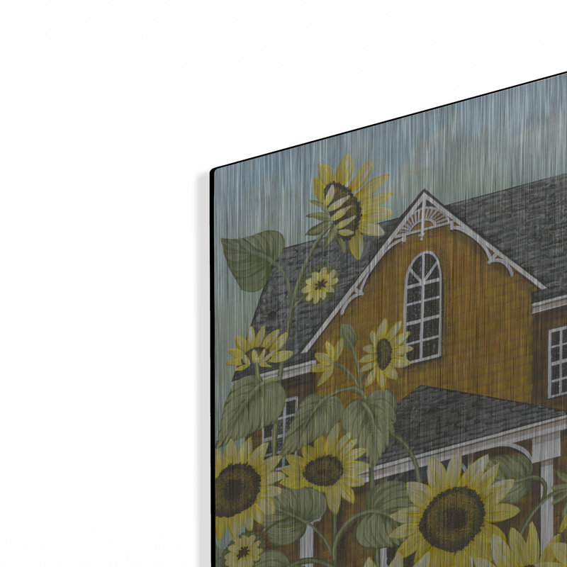  «Sunflowers» par Tanya Nyp, art mural en métal, 12 po x 16 po, H 16 po x l 12 po
