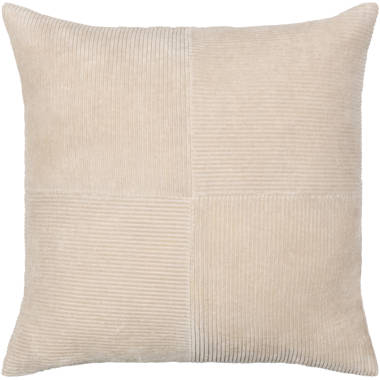 Edgar Square 100% Cotton Pillow Cover AllModern Color: Dark Blue, Fill Material: Polyester/Polyfill, Size: 22'' x 22