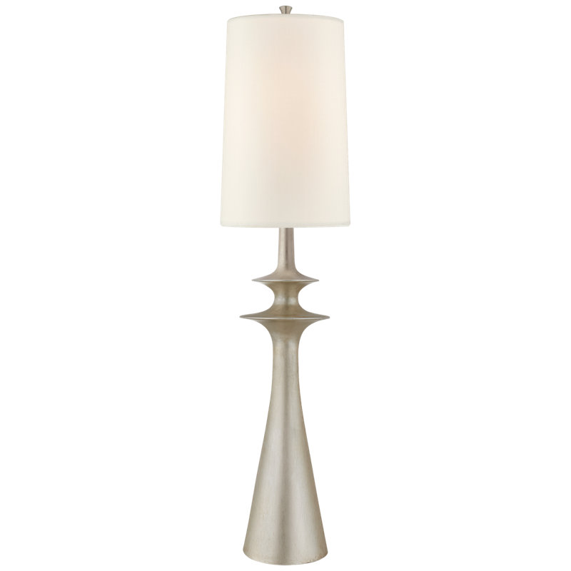 AERIN Lakmos Floor Lamp, Burnished Silver Leaf