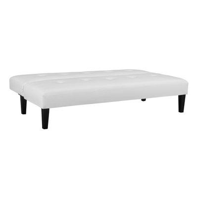 Twin 38.6'' Faux Leather Convertible Sofa