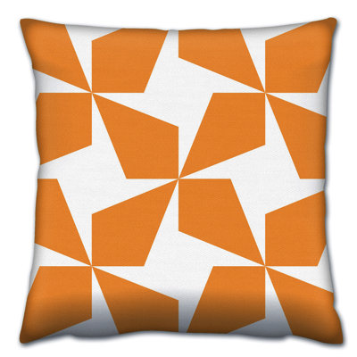 Coussin lavable de qualité supérieure, 17,0 x 17,0 pouces, 50% coton / 50% polyester, rembourrage en silicone, fermeture à glissière dissimulée | Doux, confortable et repassable | Parfait pour la décoration intérieure, le salon et la chambre à coucher
