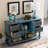 American Retro Multifunctional Console Table-109754339