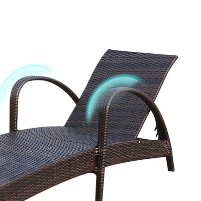 Fauteuil inclinable pour l'extérieur