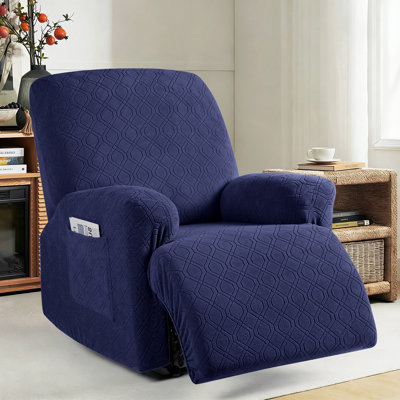 Housse pour canapé inclinable et extensible 3 pièces Wald