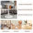 27.6-Inch Coffee Table, Dining Table-1054498937-1054498932
