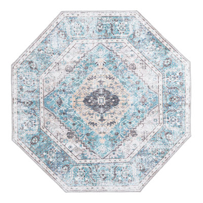 Olf Washable Oriental Indoor Rug